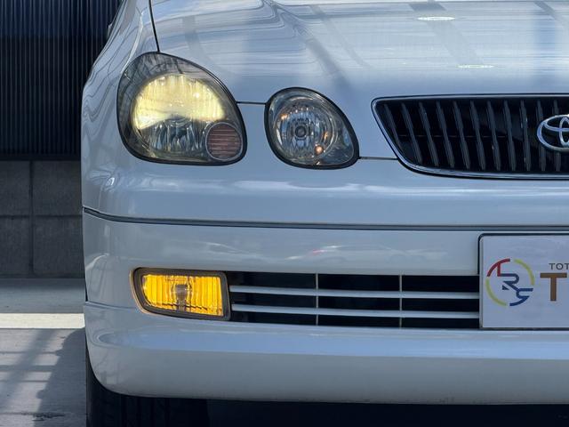 アリスト Ｓ３００ベルテックスエディション　後期モデル　走行４５０００キロ　ＪＢＬサウンドシステム　禁煙車　純正ナビ　フルエアロ　純正リアスポイラー　前席パワーシート　キーレス　純正１６インチホイール　クルーズコントロール　オートライト　記録簿（60枚目）