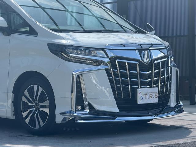 アルファード ２．５Ｓ　Ｃパッケージ　全国対応２年走行無制限保証　アルパイン１１型ビッグＸナビ　モデリスタエアロ　Ｗサンルーフ　ブラインドスポット　新品国産タイヤ４本　Ｂｌｕｅｔｏｏｔｈ　デジタルインナーミラー　ドラレコ　３眼ヘッドライト（4枚目）