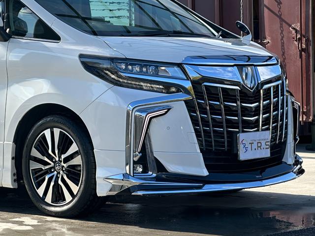 アルファード ２．５Ｓ　Ｃパッケージ　全国対応２年走行無制限保証　モデリスタフルエアロ　ダブルサンルーフ　フルセグＴＶ　Ｂｌｕｅｔｏｏｔｈ　ブラインドスポット　新品国産タイヤ４本　デジタルインナーミラー　ドラレコ　３眼ヘッドライト　ＥＴＣ（7枚目）