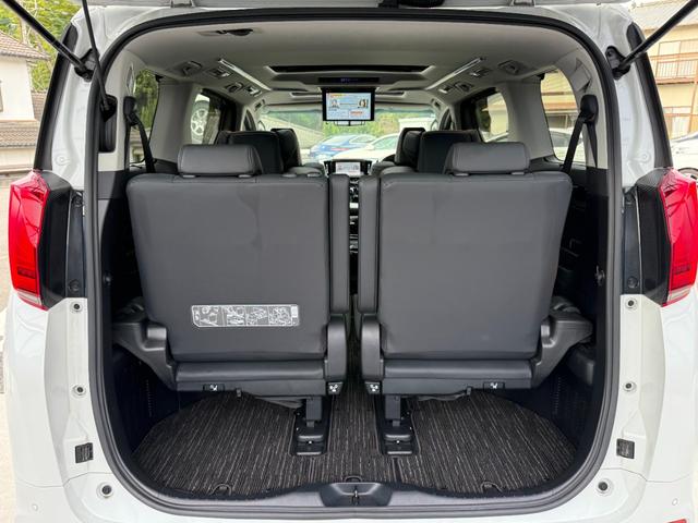 アルファード ２．５Ｓ　Ｃパッケージ　全国対応２年走行無制限保証　モデリスタフルエアロ　ダブルサンルーフ　フルセグＴＶ　Ｂｌｕｅｔｏｏｔｈ　ブラインドスポット　新品国産タイヤ４本　デジタルインナーミラー　ドラレコ　３眼ヘッドライト　ＥＴＣ（29枚目）