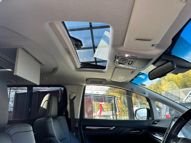 アルファード ２．５Ｓ　Ｃパッケージ　全国対応２年走行無制限保証　モデリスタフルエアロ　ダブルサンルーフ　フルセグＴＶ　Ｂｌｕｅｔｏｏｔｈ　ブラインドスポット　新品国産タイヤ４本　デジタルインナーミラー　ドラレコ　３眼ヘッドライト　ＥＴＣ（40枚目）