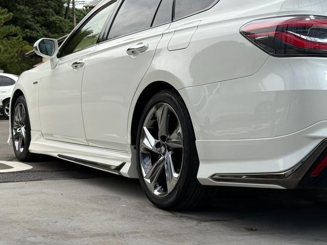 クラウンハイブリッド RSアドバンス 全国対応2年ハイブリット保証走行無制限 モデリスタフルエアロ サンルーフ ホワイトレザーシート メーカーナビフルセグ Bluetooth バックカメラ ブラインドスポット モデリスタマフラー 記録簿有(29枚目)