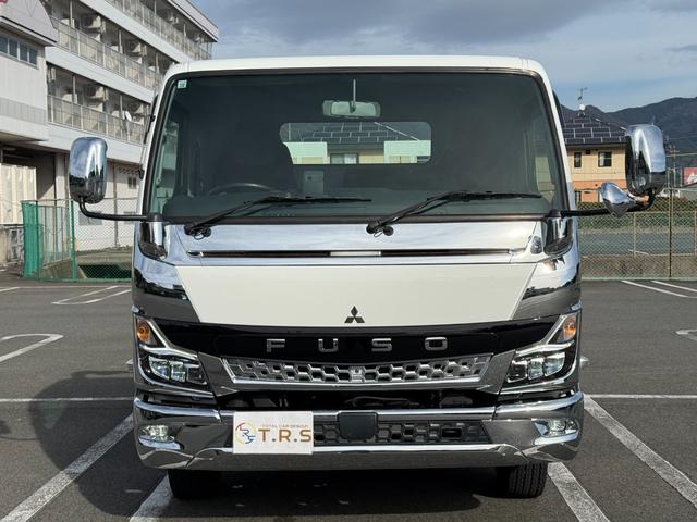 キャンター 積載車　セキサイシャ　キャリアカー　車輌運搬車　キャンターカスタム　ユニックネオ５　ＵＣ－３５（２０２１年式）　ラジコン　Ｂｌｕｅｔｏｏｔｈオーディオ　スマートキー　積載量３１５０キロ　荷台寸法　長さ５７０　幅２０７　メッキバンパー　左右開閉あおり（69枚目）