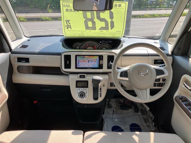 ムーヴキャンバス Ｇメイクアップ　ＳＡＩＩＩ　両側電動スライドドア　ナビ地デジＴＶ　バックカメラ　Ｂｌｕｅｔｏｏｔｈ　スマートキー　プッシュスターター　オートライト　ＬＥＤヘッドライト　衝突軽減ブレーキ　オートマチックハイビーム　アイドリングＳ（2枚目）