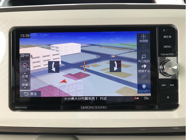 ムーヴキャンバス Ｇメイクアップ　ＳＡＩＩＩ　両側電動スライドドア　ナビ地デジＴＶ　バックカメラ　Ｂｌｕｅｔｏｏｔｈ　スマートキー　プッシュスターター　オートライト　ＬＥＤヘッドライト　衝突軽減ブレーキ　オートマチックハイビーム　アイドリングＳ（5枚目）