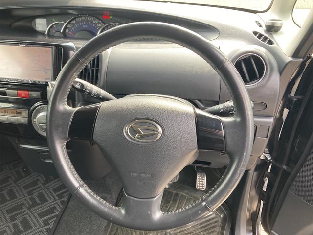 タント カスタムＸ　後期　電動スライドドア　ナビ　ＴＶ　ＨＩＤ　スマートキー　電動格納ミラー　ベンチシート　ＣＶＴ　盗難防止システム　ＡＢＳ　ＣＤ　ＤＶＤ再生　ミュージックプレイヤー接続可　アルミホイール　衝突安全ボディ（3枚目）