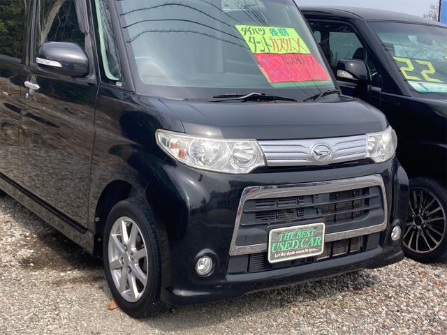 タント カスタムＸ　後期　電動スライドドア　ナビ　ＴＶ　ＨＩＤ　スマートキー　電動格納ミラー　ベンチシート　ＣＶＴ　盗難防止システム　ＡＢＳ　ＣＤ　ＤＶＤ再生　ミュージックプレイヤー接続可　アルミホイール　衝突安全ボディ（15枚目）