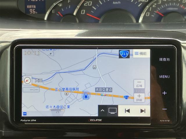 タント カスタムＲＳ　ナビ地デジＴＶ　バックカメラ　Ｂｌｕｅｔｏｏｔｈ　ＥＴＣ　スマートキー　片側電動スライドドア　ベンチシート　電動格納ドアミラー　オートエアコン　ＨＩＤヘッドライト　エアロ　１５ＡＷ　タイミングチェーン（5枚目）