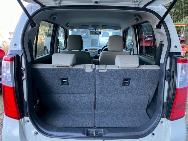 ワゴンＲ ＦＸ　キーレス　ＣＤ　純正アルミ　セキュリティアラーム　プライバシーガラス　オートＡＣ　アイドリングストップ　ヘッドライトレベライザー　電動格納ドアミラー（6枚目）