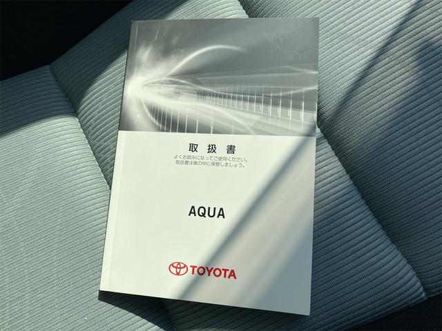 アクア Ｓ　走行７７８９８ｋｍ　車検２年付　スマートキー　ＥＴＣ　プッシュスターター　電動格納ドアミラー　オートライト　ＣＤデッキ　シートヒーター（41枚目）