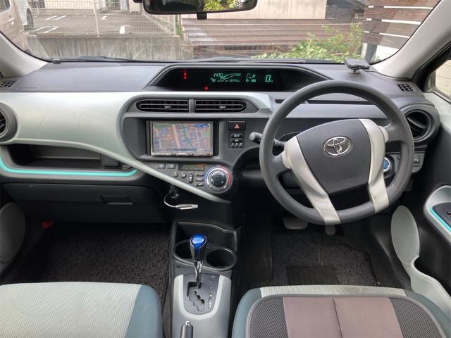 アクア Ｓ　前後ドライブレコーダー　スマートキー　ＥＴＣ　プッシュスターター　電動格納ドアミラー　オートエアコン　車検２年付（2枚目）