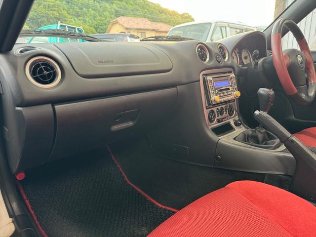 ロードスター ＮＲ－Ａ　衝突安全ボディ　ＡＢＳ　ＥＴＣ　パワステ　エアコン　パワーウィンドウ　エアバッグ　運転席助手席エアバック（23枚目）