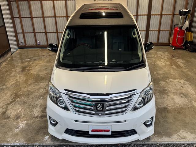 アルファード ３５０Ｓ　Ｃパッケージ　後期仕様／サンルーフ／ナビ／ＴＶ／バックカメラ／社外アルミホイール／車高調／社外マフラー／後席モニター／パワーバックドア／両側パワースライドドア／ＥＴＣ／（27枚目）