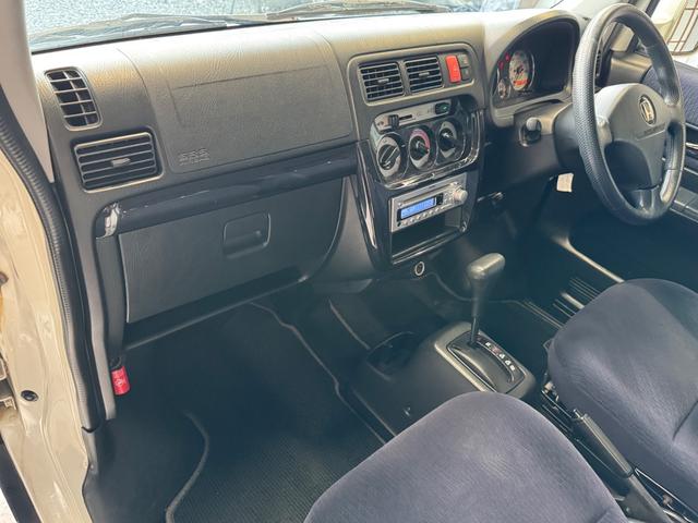 バモス Ｌターボローダウン　４ＷＤターボ／キーレス／リアスポイラー付き／ＣＤオーディオ／パールホワイト／後期型（26枚目）