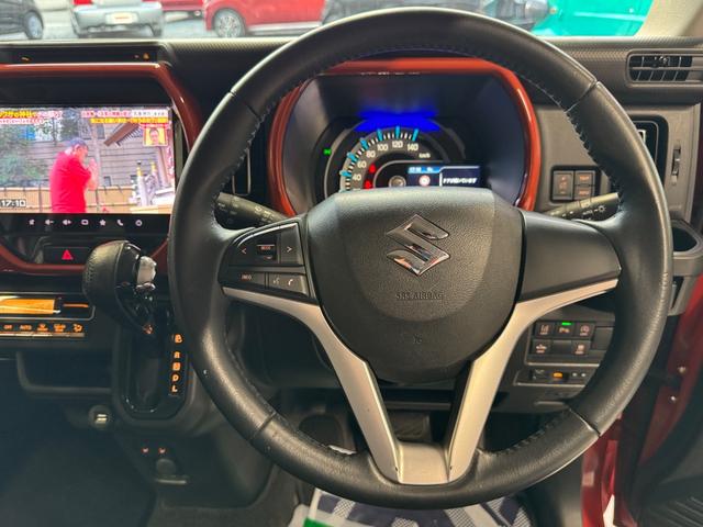 ハスラー ハイブリッドＸ　純正９インチナビ／ＴＶ／全方位モニター／バックカメラ／ＥＴＣ／スマートキー／レーンキーピングアシスト／前席シートヒーター／オートライト／デュアルカメラブレーキサポート／（10枚目）