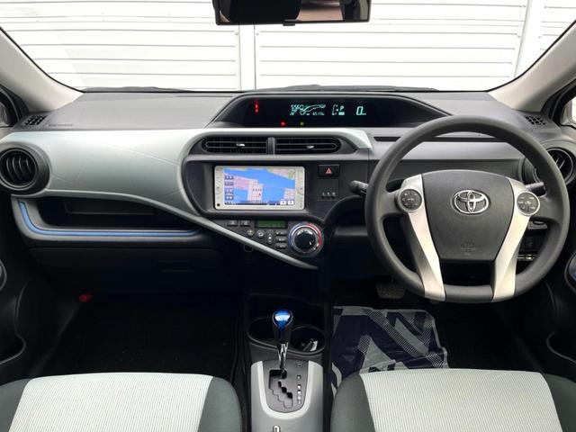 アクア Ｓ　ＳＤナビ　バックカメラ　オートライト　オートエアコン　ＥＴＣ　スマートキー　Ｂｌｕｅｔｏｏｔｈ　ＣＤ　ワンセグＴＶ（2枚目）