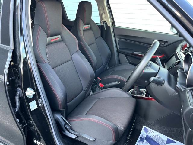 スイフトスポーツ ベースグレード　ＭＴ車　禁煙車　シートヒーター　スマートキー　ＬＥＤヘッド　ビルトインＥＴＣ　クルコン　オートライト　オートエアコン　ＬＥＤフォグ　ＳＷＫ　ＲＡＹＳ１７インチホイール（8枚目）