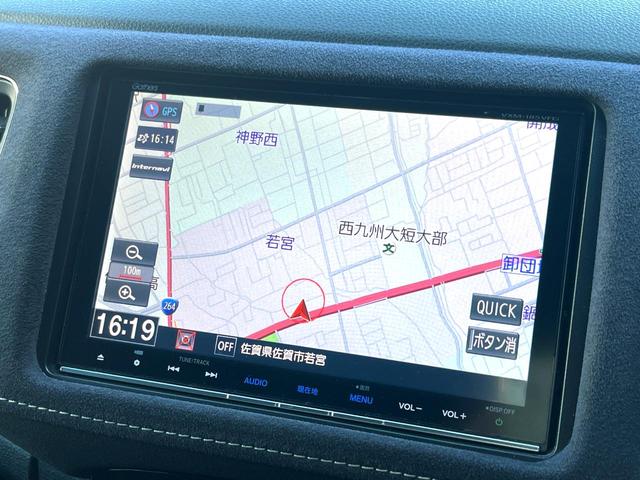 ヴェゼル ハイブリッドRS・ホンダセンシング 純正ナビ バックカメラ 衝突被害軽減システム レーダークルーズ ハーフレザーシート ドラレコ スマートキー LEDヘッド ビルトインETC オートライト オートエアコン 純正15インチアルミ(21枚目)