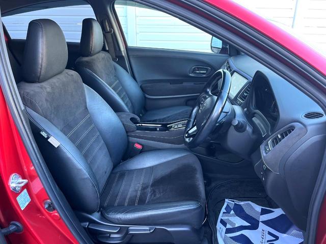 ヴェゼル ハイブリッドRS・ホンダセンシング 純正ナビ バックカメラ 衝突被害軽減システム レーダークルーズ ハーフレザーシート ドラレコ スマートキー LEDヘッド ビルトインETC オートライト オートエアコン 純正15インチアルミ(32枚目)