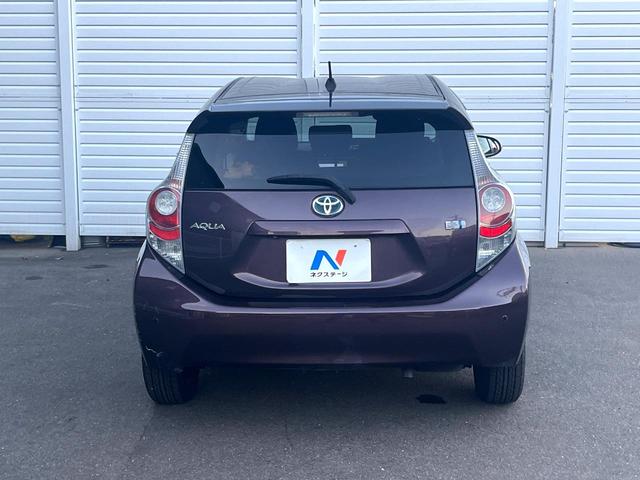 アクア G 禁煙車 純正SDナビ バックカメラ スマートキー LEDヘッドライト ETC オートライト オートエアコン CD 地デジ クリアランスソナー(15枚目)