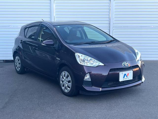 アクア G 禁煙車 純正SDナビ バックカメラ スマートキー LEDヘッドライト ETC オートライト オートエアコン CD 地デジ クリアランスソナー(16枚目)