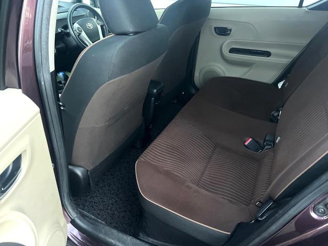 アクア G 禁煙車 純正SDナビ バックカメラ スマートキー LEDヘッドライト ETC オートライト オートエアコン CD 地デジ クリアランスソナー(34枚目)