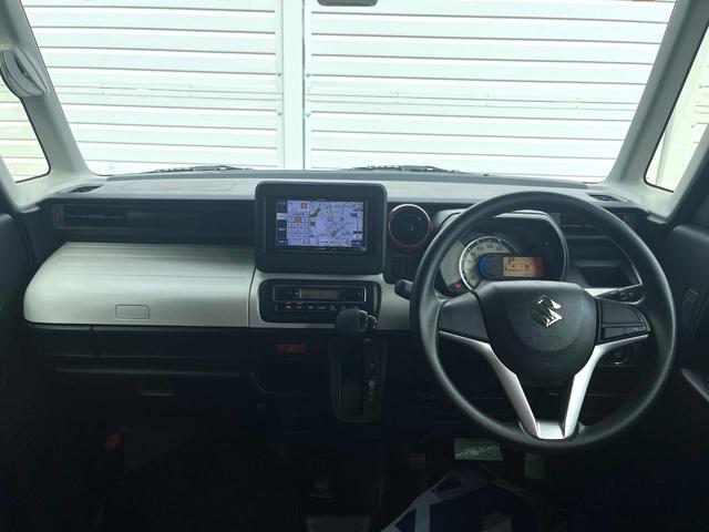 スペーシア ハイブリッドG SDナビ 衝突被害軽減システム ドラレコ コーナーセンサー 車線逸脱警報 オートライト オートエアコン CD DVD再生 地デジ(2枚目)