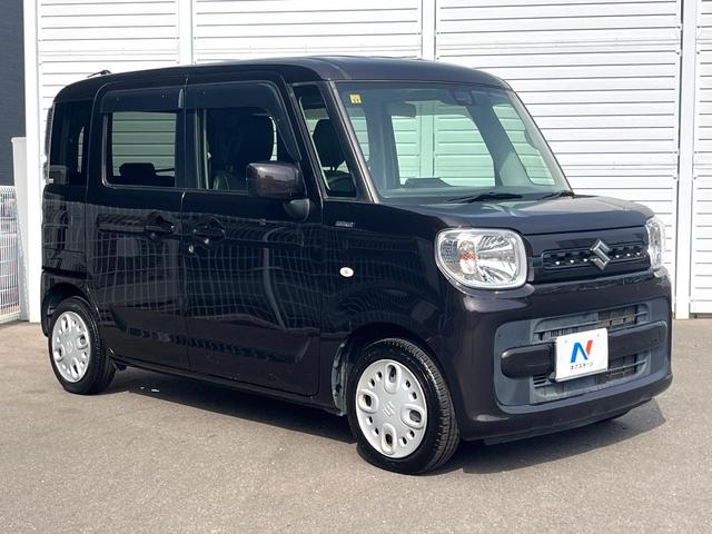 スペーシア ハイブリッドG SDナビ 衝突被害軽減システム ドラレコ コーナーセンサー 車線逸脱警報 オートライト オートエアコン CD DVD再生 地デジ(16枚目)