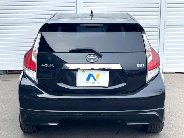 アクア Sスタイルブラック SDナビ バックカメラ 衝突被害軽減システム コーナーセンサー ETC 車線逸脱警報 オートライト オートエアコン Bluetooth CD DVD再生 フルセグ 電動格納ミラー(15枚目)