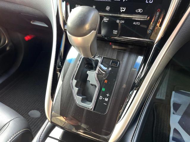 ハリアー プレミアム バックカメラ レーダークルーズ 電動リアゲート ハーフレザーシート パワーシート スマートキー LEDヘッド ビルトインETC 純正18インチアルミ オートライト デュアルエアコン(24枚目)