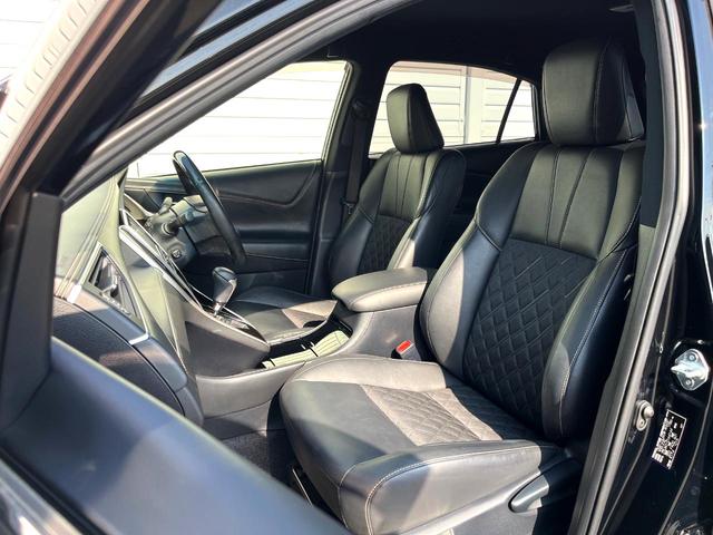 ハリアー プレミアム バックカメラ レーダークルーズ 電動リアゲート ハーフレザーシート パワーシート スマートキー LEDヘッド ビルトインETC 純正18インチアルミ オートライト デュアルエアコン(35枚目)