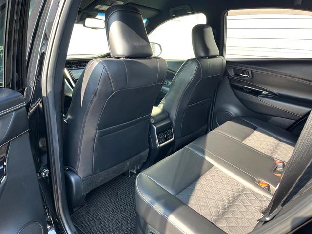 ハリアー プレミアム バックカメラ レーダークルーズ 電動リアゲート ハーフレザーシート パワーシート スマートキー LEDヘッド ビルトインETC 純正18インチアルミ オートライト デュアルエアコン(36枚目)