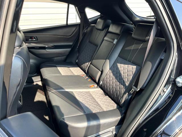 ハリアー プレミアム バックカメラ レーダークルーズ 電動リアゲート ハーフレザーシート パワーシート スマートキー LEDヘッド ビルトインETC 純正18インチアルミ オートライト デュアルエアコン(37枚目)