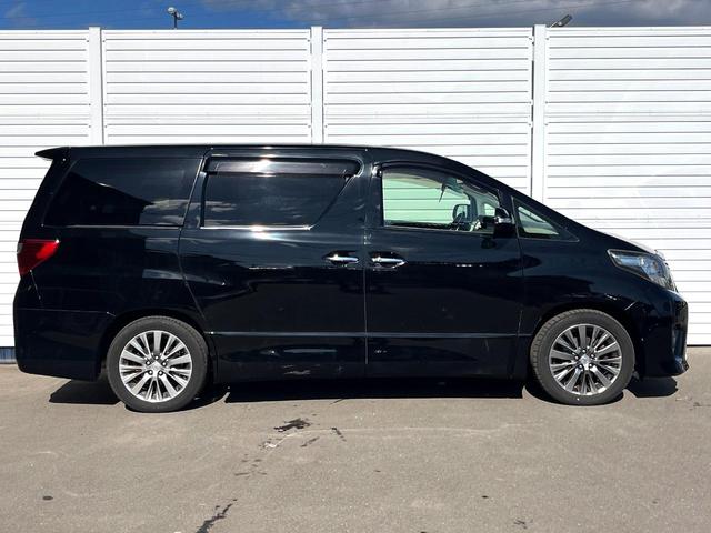 アルファード 240S タイプゴールドII サンルーフ エアロ 両側電動ドア 後席モニター バックカメラ 電動リアゲート ハーフレザーシート コーナーセンサー スマートキー HIDヘッド ビルトインETC 純正18インチアルミ オートライト(44枚目)