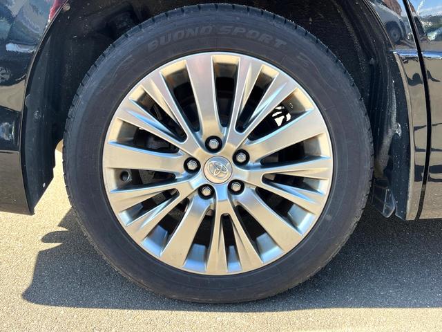 アルファード 240S タイプゴールドII サンルーフ エアロ 両側電動ドア 後席モニター バックカメラ 電動リアゲート ハーフレザーシート コーナーセンサー スマートキー HIDヘッド ビルトインETC 純正18インチアルミ オートライト(46枚目)