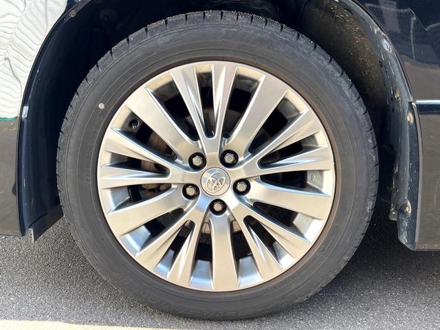 アルファード 240S タイプゴールドII サンルーフ エアロ 両側電動ドア 後席モニター バックカメラ 電動リアゲート ハーフレザーシート コーナーセンサー スマートキー HIDヘッド ビルトインETC 純正18インチアルミ オートライト(48枚目)