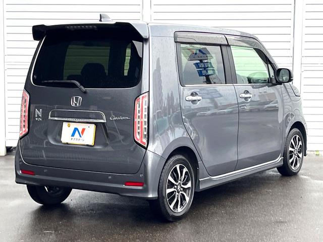 N-WGNカスタム Lホンダセンシング 純正SDナビ バックカメラ 衝突被害軽減システム レーダークルーズ コーナーセンサー スマートキー LEDヘッド ビルトインETC 純正14インチアルミ オートハイビーム 車線逸脱警報 オートライト(17枚目)