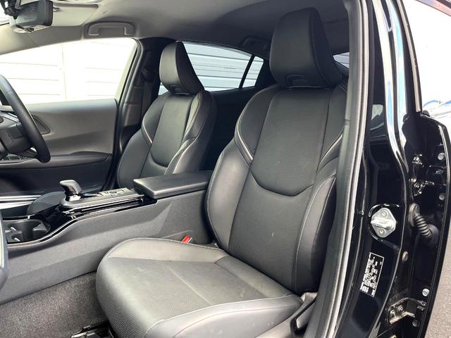 プリウス Z フルエアロ 全周囲カメラ 100V電源 衝突被害軽減システム 電動リアゲート レザー調シート パワーシート ドラレコ コーナーセンサー スマートキー LEDヘッド ナビ連動ETC 純正19インチアルミ(47枚目)