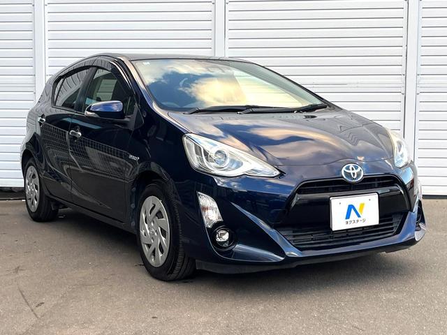 アクア Sスタイルブラック バックカメラ 衝突被害軽減システム スマートキー LEDヘッド HIDヘッド ビルトインETC オートハイビーム 車線逸脱警報 オートライト オートエアコン Bluetooth CD DVD再生(16枚目)