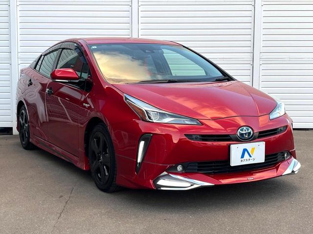 プリウス Ｓ　モデリスタエアロ　純正ナビ　レーダークルーズ　ドラレコ　コーナーセンサー　スマートキー　ＬＥＤヘッドライト　ＥＴＣ　オートライト　純正１７インチＡＷ　Ｂｌｕｅｔｏｏｔｈ再生　ＣＤ／ＤＶＤ再生　フルセグ（14枚目）