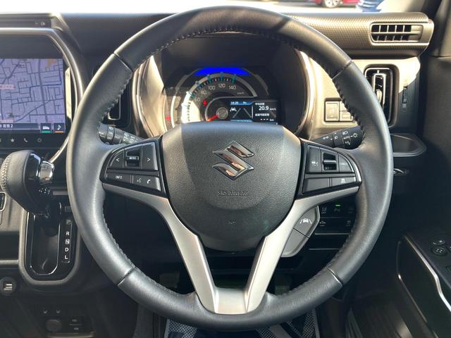 ハスラー JスタイルII 全周囲カメラ 衝突被害軽減システム レーダークルーズ コーナーセンサー スマートキー LEDヘッド 純正15インチアルミ オートライト オートエアコン Bluetooth CD フルセグ(11枚目)