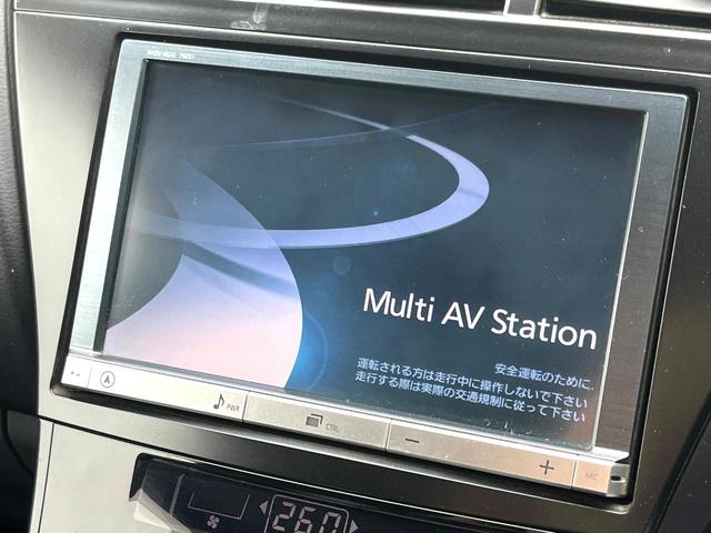 プリウスアルファ Ｇツーリングセレクション　ＳＤナビ　バックカメラ　スマートキー　ＬＥＤヘッド　ビルトインＥＴＣ　クルコン　純正１７インチアルミ　オートライト　オートエアコン　Ｂｌｕｅｔｏｏｔｈ　ＣＤ　ＤＶＤ再生　地デジ（3枚目）