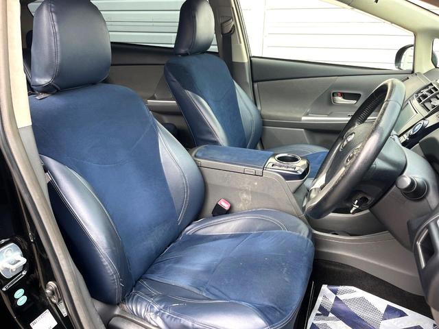 プリウスアルファ Ｇツーリングセレクション　ＳＤナビ　バックカメラ　スマートキー　ＬＥＤヘッド　ビルトインＥＴＣ　クルコン　純正１７インチアルミ　オートライト　オートエアコン　Ｂｌｕｅｔｏｏｔｈ　ＣＤ　ＤＶＤ再生　地デジ（8枚目）