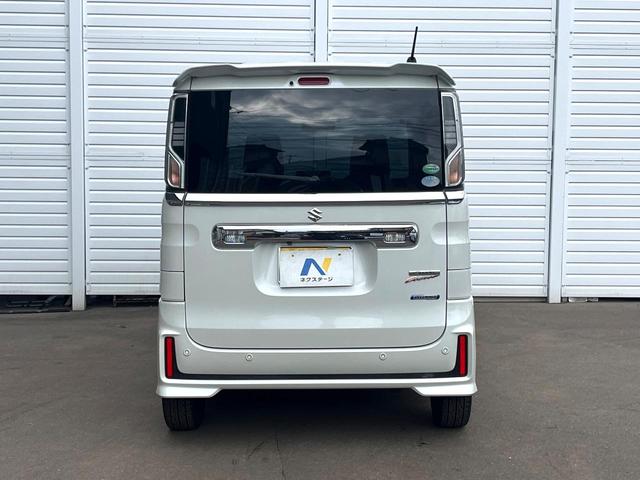 スペーシアカスタム ハイブリッドＸＳターボ　両側電動ドア　ＳＤナビ　全周囲カメラ　衝突被害軽減システム　禁煙車　シートヒーター　スマートキー　ＬＥＤヘッド　ビルトインＥＴＣ　クルコン　純正１５インチアルミ　車線逸脱警報　オートライト（15枚目）