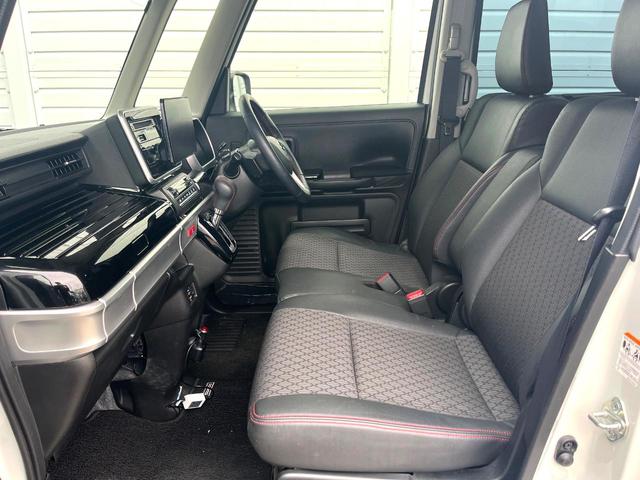 スペーシアカスタム ハイブリッドＸＳターボ　両側電動ドア　ＳＤナビ　全周囲カメラ　衝突被害軽減システム　禁煙車　シートヒーター　スマートキー　ＬＥＤヘッド　ビルトインＥＴＣ　クルコン　純正１５インチアルミ　車線逸脱警報　オートライト（40枚目）