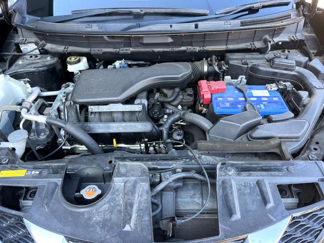 エクストレイル ２０Ｘ　エマージェンシーブレーキパッケージ　４ＷＤ　全周囲カメラ　ドラレコ　スマートキー　ＬＥＤヘッド　ＥＴＣ　クルコン　純正１７インチアルミ　オートライト　オートエアコン　Ｂｌｕｅｔｏｏｔｈ　ＣＤ　地デジ（18枚目）