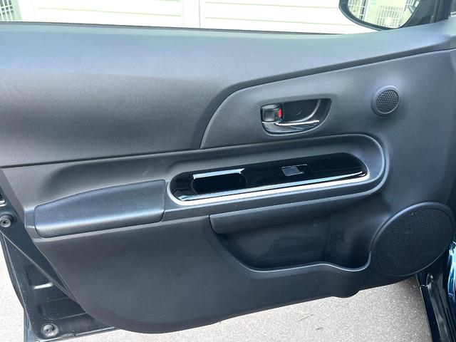 アクア G SDナビ バックカメラ 衝突被害軽減システム ドラレコ スマートキー LEDヘッド ビルトインETC クルコン オートハイビーム 車線逸脱警報 オートライト オートエアコン Bluetooth(37枚目)