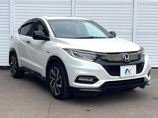 ヴェゼル ハイブリッドRS・ホンダセンシング 純正SDナビ 全周囲カメラ 衝突被害軽減システム レーダークルーズ 禁煙車 ハーフレザーシート ドラレコ スマートキー LEDヘッド ビルトインETC 純正15インチアルミ 車線逸脱警報(16枚目)