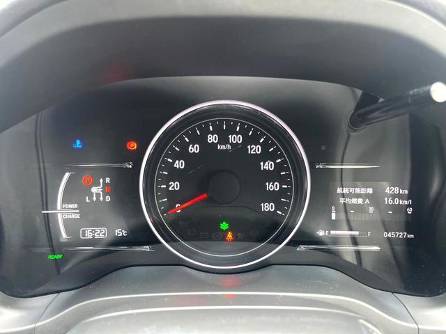 ヴェゼル ハイブリッドRS・ホンダセンシング 純正SDナビ 全周囲カメラ 衝突被害軽減システム レーダークルーズ 禁煙車 ハーフレザーシート ドラレコ スマートキー LEDヘッド ビルトインETC 純正15インチアルミ 車線逸脱警報(35枚目)