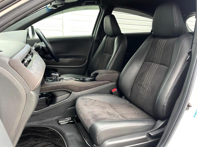 ヴェゼル ハイブリッドRS・ホンダセンシング 純正SDナビ 全周囲カメラ 衝突被害軽減システム レーダークルーズ 禁煙車 ハーフレザーシート ドラレコ スマートキー LEDヘッド ビルトインETC 純正15インチアルミ 車線逸脱警報(36枚目)